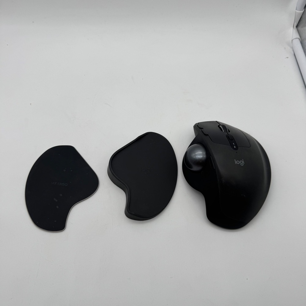 Logitech MX Ergo Wireless Trackball Mouse Graphite M-R0065 with Riser Base - Picture 4 of 5